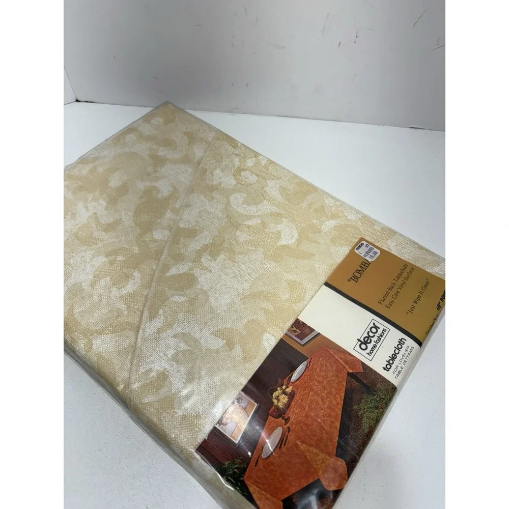 Bomba‎ Decor Home flannel back vinyl tablecloth 60